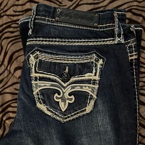 Rock Revival Ashlyn Easy Boot Cut Jeans, size 32
